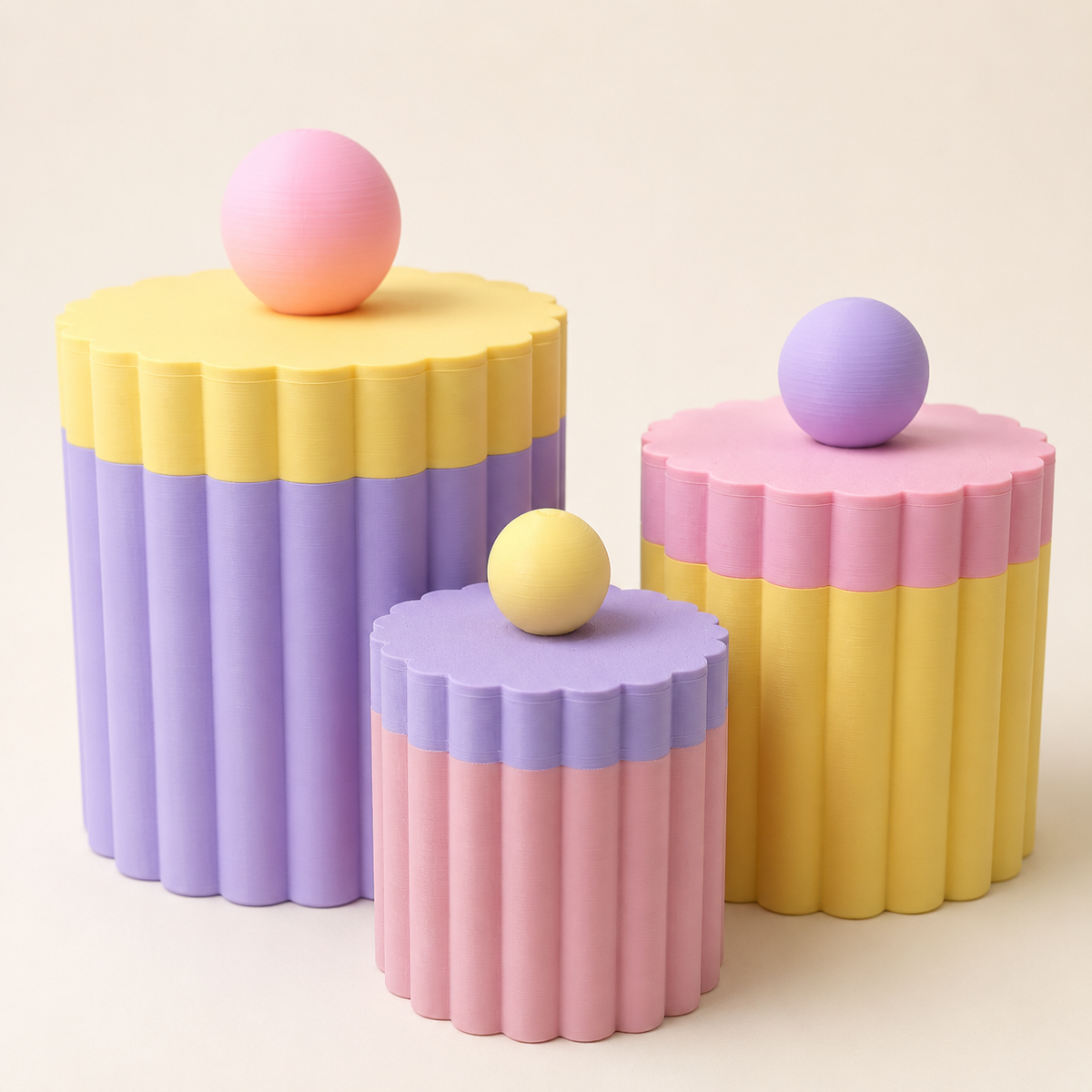 Trio Storage Containers