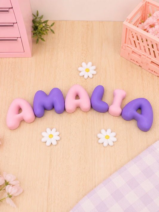 Bubble Letters 10cm