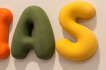 Bubble Letters 20cm