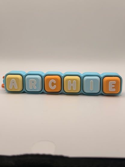 Clicker Name Keyring Single Bar