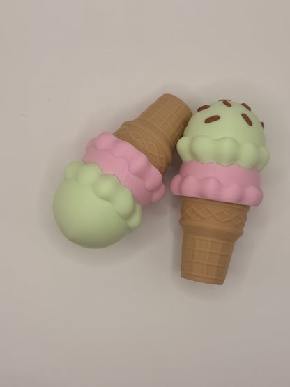 Mystery Ice cream Clicker Keyring