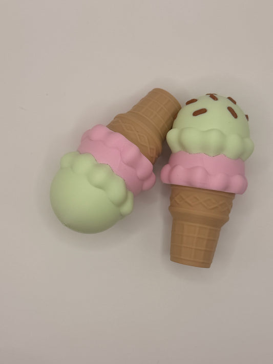 Mystery Ice cream Clicker Keyring
