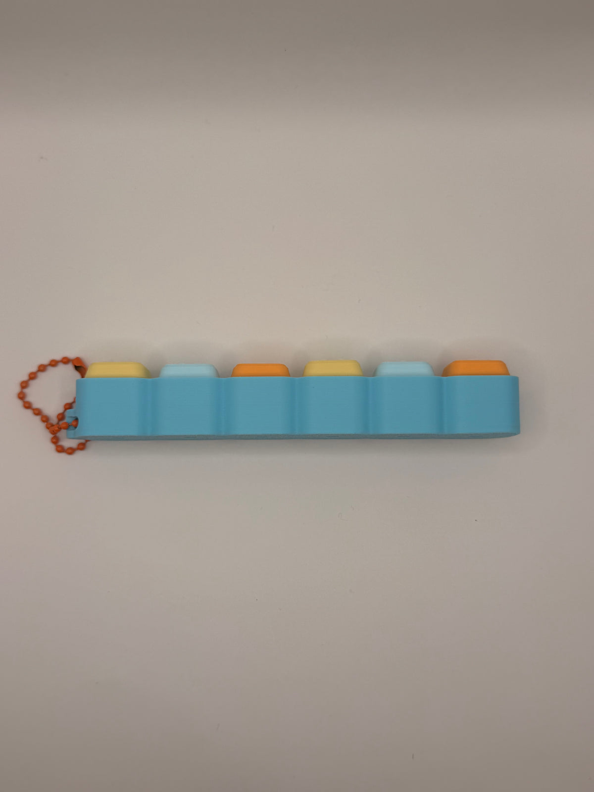 Clicker Name Keyring Single Bar